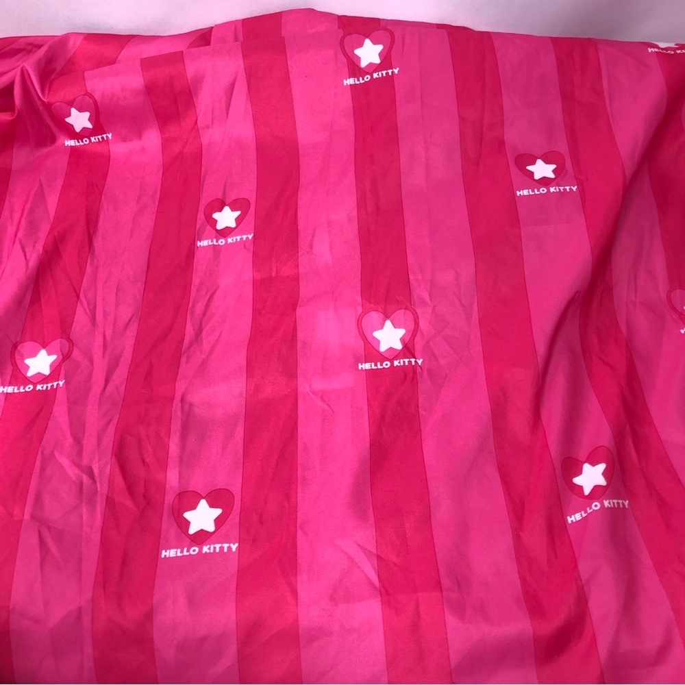 Hello kitty sanrio pink twin flat sheet